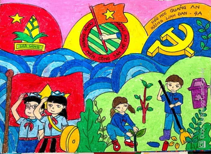 Thiếu nhi Việt Nam - Mừng Đại hội Đoàn”