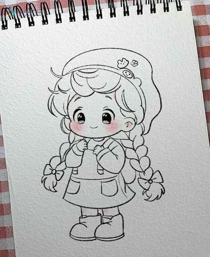 Học vẽ Chibi - hướng dẫn 14 bước cơ bản | Mỹ Thuật Bụi | Mỹ Thuật Bụi