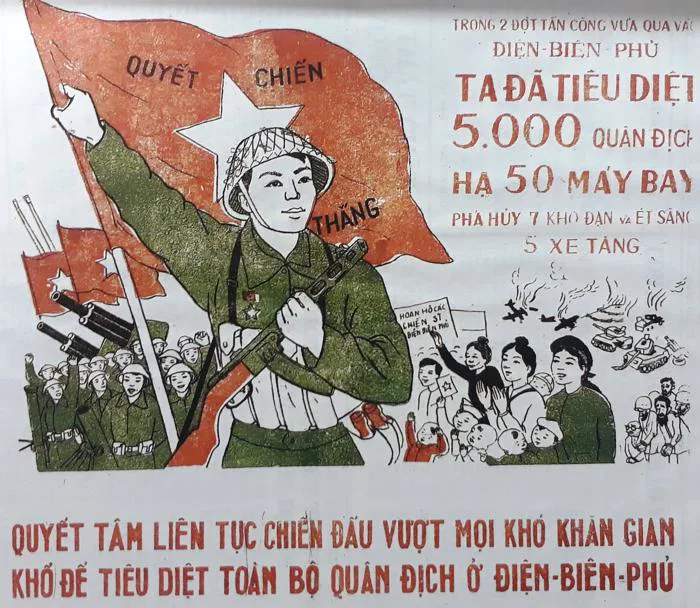 Tranh cổ động Chiến dịch Điện Biên Phủ