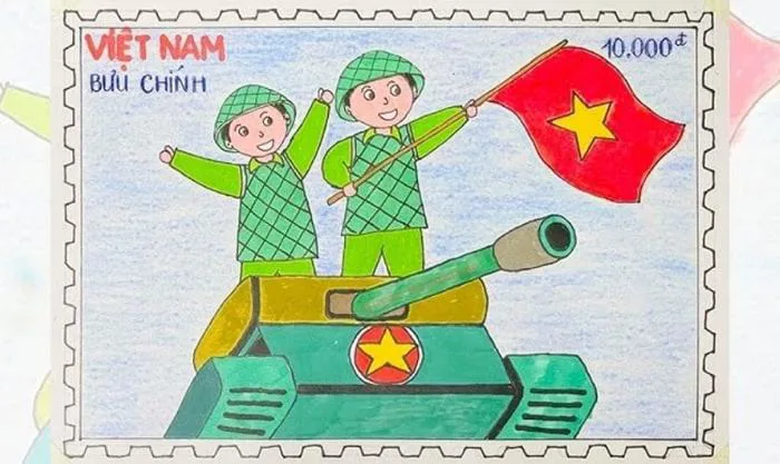 Vẽ tranh chiến thắng Điện Biên Phủ trên không đơn giản 2026