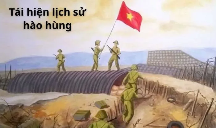 Vẽ tranh chiến thắng Điện Biên Phủ trên không đơn giản 2026