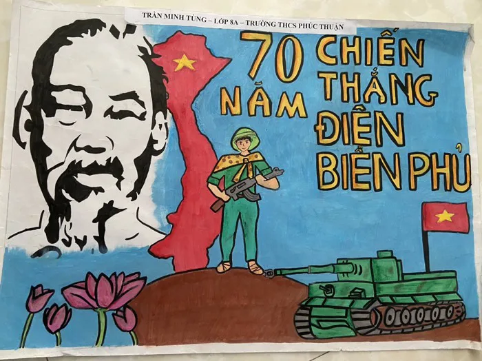 CUỘC THI VẼ TRANH VỀ CHIẾN THẮNG ĐIỆN BIÊN PHỦ