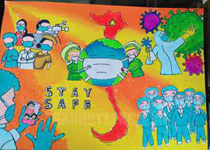 VẼ TRANH VỀ TÌNH YÊU THƯƠNG CON NGƯỜI