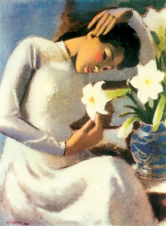 Tranh Cô Gái - LGI0272 - Linh Art