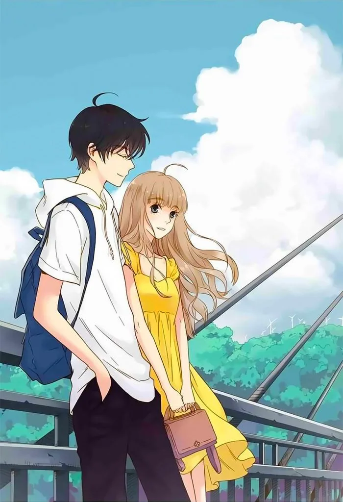 Tải Ngay] 111+ Hình nền điện thoại cặp đôi Anime