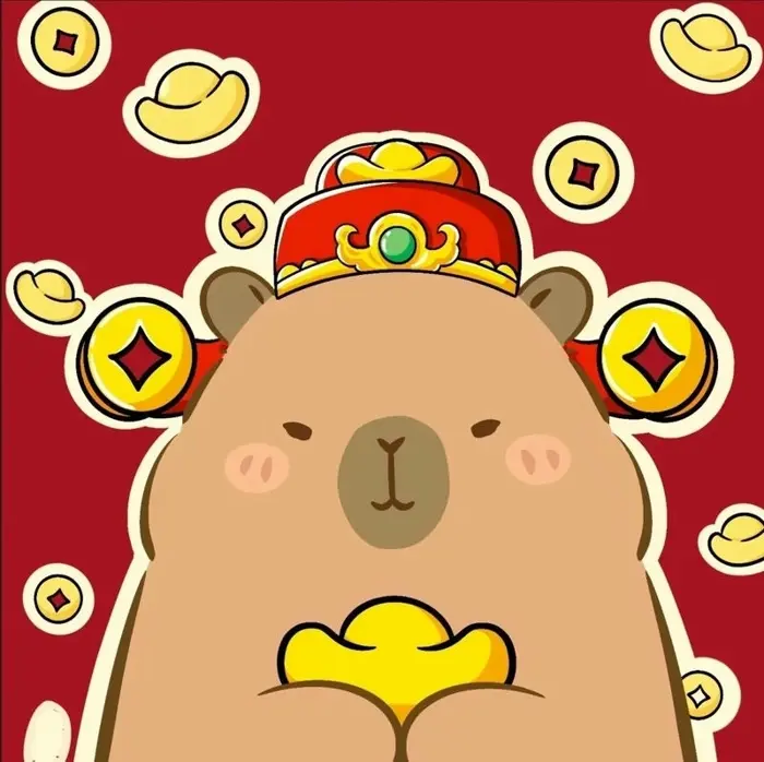 Bộ ảnh cute chibi capybara dễ thương khiến bạn tan chảy