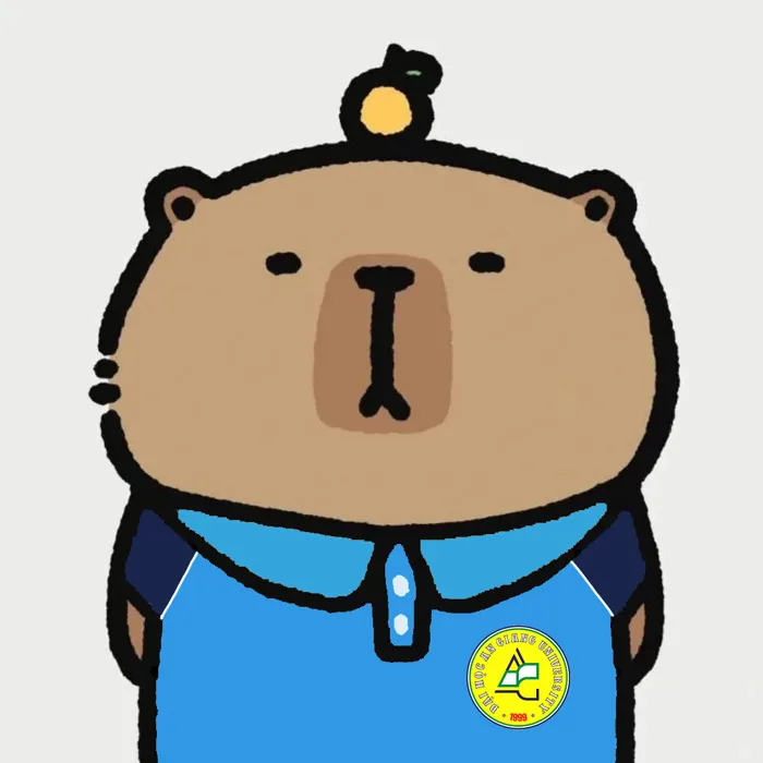 Giới trẻ thích thú với trend vẽ capybara mặc đồng phục các trường