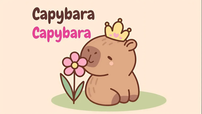 123+ Hình nền capybara cute đầy dễ thương cho màn hình của bạn - Nâng tầm  bài thuyết trình với Hình Nền Powerpoint Đẹp!