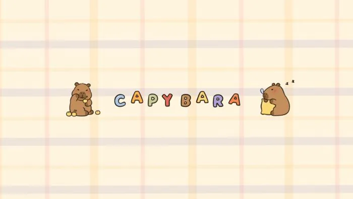 Tổng hợp 100+ hình nền Capybara dễ thương và siêu đáng yêu HD