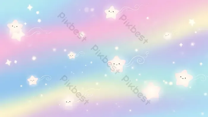 Tải miễn phí Hình Nền Cầu Vồng Màu Pastel Huyền ảo Với Những Ngôi Sao Và  đám Mây Dễ Thương,Tạo Nên Khung Cảnh Mộng Mơ. Nền | JPG chuyên nghiệp -  Pikbest