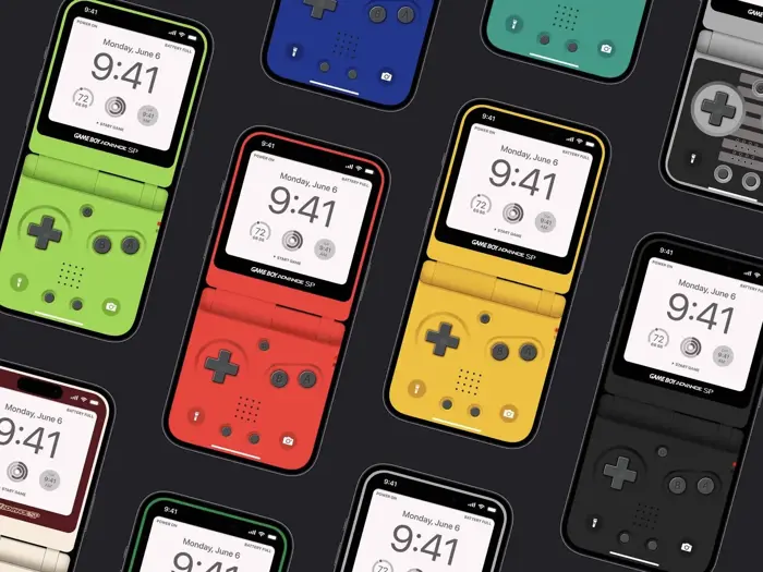 Hình nền iPhone đẹp và chất lượng cao chủ đề máy chơi game Game Boy