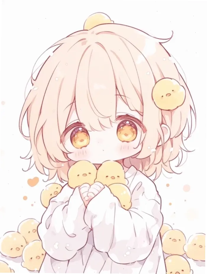 Tuyển Tập Ảnh Anime Chibi Cute Nữ: Thế Giới Dễ Thương Không Giới Hạn