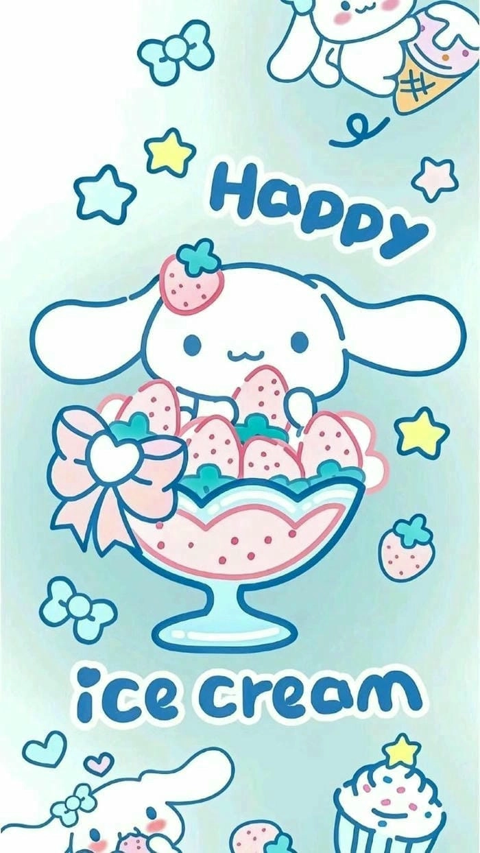 Xem ngay ảnh Cinnamoroll chibi đang hot trên mạng xã hội