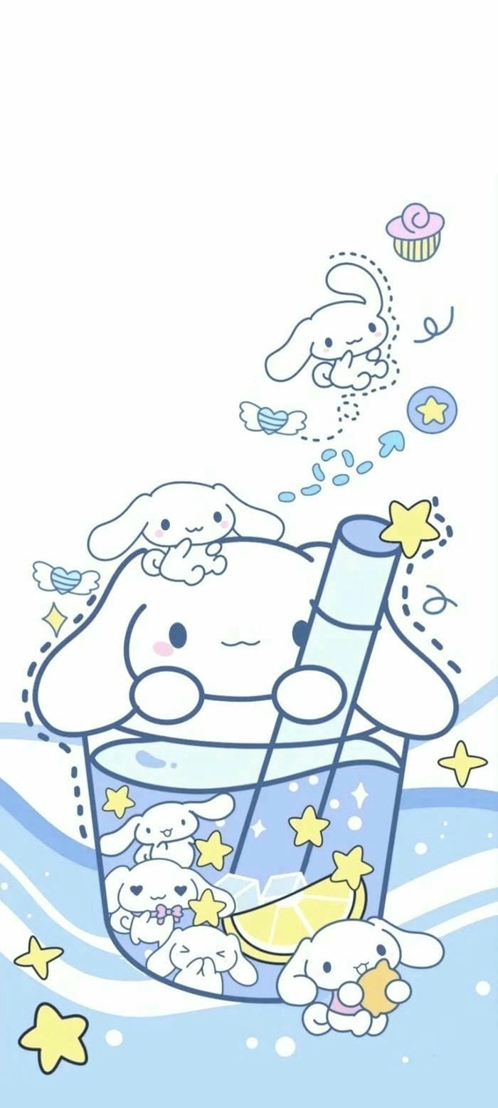 Bộ ảnh Cinnamoroll chibi siêu dễ thương làm tan chảy tim