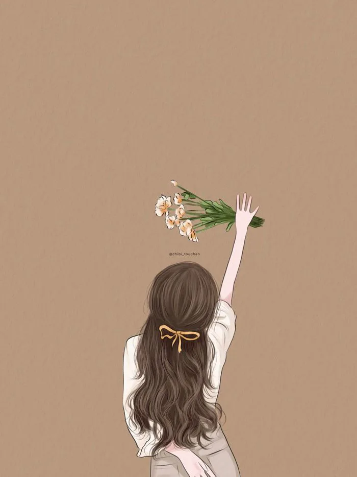 Girl illustration, Vẽ tranh minh hoạ, ảnh nền cô gái