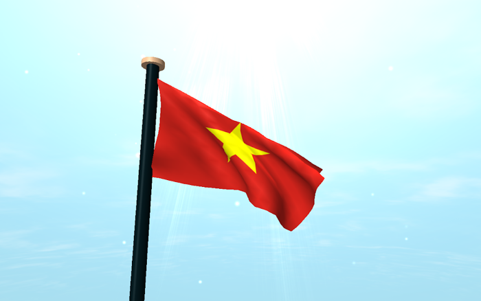 Ứng dụng Tạo hình nền động cờ Việt Nam 3D | Link tải free, cách sử dụng