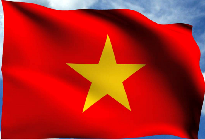 Hình ảnh cờ tổ quốc. Công ty Cổ Phần TinTa Việt Nam bán cột cờ inox