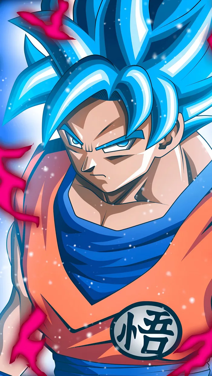 Hình Nền Goku Super Saiyan Xanh 4K | 2160x3840 | Wallpaper Alchemy